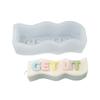 Sanxin barra de letras vela de aromaterapia molde de silicona DIY piedra aromática jabón hecho a mano yeso herramienta abrasiva exclusivo transfronterizo
