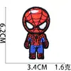 Parche Adhesivo de Spider-Man Xiaotian Marca Bordada para Computadora Manwei Zhangzi Adhesivo de Tela Bordado de Dibujos Animados Red de Araña Bordado Zhangzi