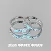 Anillos Luminosos Populares Temáticos de Light-Year para Parejas, Anillos Versátiles para Hombres y Mujeres, Anillos de Moda, un Regalo Sincero para tu Ser Querido