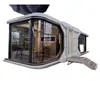 Cápsula Espacial B&B Habitación Móvil Habitación Solar Personalizada Habitación Contenedor con Baño Cocina Habitación Integrada con Aislamiento