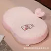 Almohada de Seda de Hielo Almohada para Dormir Oficina Dormitorio Espuma Viscoelástica Cojín Lumbar Regalo para Mayores Almohada para Siesta Infantil