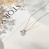 Série Menina Fofa Outono e Inverno Novo Design Colar Brincos Design Original Nicho Fresco Presente para Melhores Amigas