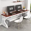 Escritorio doble de competición escritorio para estudiantes escritorio para ordenador escritorio simple para dormitorio escritorio de estudio escritorio moderno para el hogar