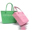 Bolsa de playa grande de EVA con agujeros para venta al por mayor de fábrica, bolso de mano, bolso de mano para viaje de mujer, bolsa bolsa bolsa bolsa de cosméticos