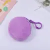 Monedero Lindo y Creativo Estilo Mochila, Accesorio para Llavero Colgante, Bolsita Simple para Guardar Auriculares, Bolso Liso