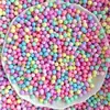 0,50kg/cor contas foscas não porosas contas soltas cor macaron contas cor de doce acessórios DIY feitos à mão cola de gota