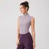 Jaqueta Fitness de Inverno para Mulheres, Colete à Prova de Frio e Quente, Roupas Fitness para Esportes de Corrida, Colete de Fleece, Roupas de Yoga