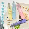 Mini Cuchillo Utilitario Portátil Transparente para Estudiantes, Cuchillo para Cortar Papel, Cuchillo de Manualidades para Papelería, Cuchillo para Abrir Paquetes, Cuchillo para Papel Tapiz