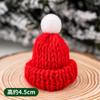 Decoraciones para Pastel de Navidad 2026 Corona de Hierba Gorro de Hilo Topper Taza de Papel Taza para Pudín Push Pop Decoración de Mesa de Postres