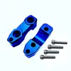 Adecuado para Abrazadera de Manillar Modificada Shengshi 368g con Función Extendida Tapa Superior Fija Accesorios para Manillar de Aleación de Aluminio CNC