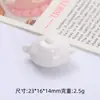 Bule Tridimensional Pequeno Xícara de Chá Criativa Brinquedo Alimentício Desenho Animado Acessórios de Joia DIY Pacote de Material de Acessórios Pequenos de Resina com Cola de Creme