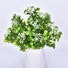 Variedad de planta artificial eucalipto de 7 ramas pasto persa flor artificial de plástico planta verde bonsái planta artificial accesorios para pared