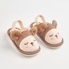 Fawn Millie Crianças Chinelos de Pano Primavera e Outono Post Strap bonito dos desenhos animados Urso Meninos e Meninas Gentil Home Chinelos