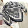 Bufanda Cuadrada Cálida de Nuevo Estilo 2025 con Hebilla Magnética, Bufanda Triangular de Seda, Bufanda de Algodón para Mujer, Bufanda Elegante para el Cuello para Primavera, Otoño e Invierno, Versátil y Elegante