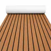 Alfombrilla de Cubierta de Suelo para Barco Marino de Espuma EVA de Teca Sintética