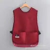 Novo colete avental anti-respingos à prova de água e óleo barista casa cozinha catering roupas de trabalho moda masculina e feminina ombro