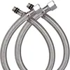Mangueira Flexível de Aço Inoxidável Completa F3/8 "Xm10 Torneira