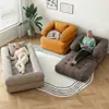 Sofá-cama de veludo comprimido a vácuo da Amazon, sofá simples de tecido para sala de estar, varanda ou tatame, de um lugar