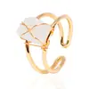 Anillo de Alambre de Cristal Natural Nuevo de Verano Anillo de Piedra Cruda Irregular Anillo Hecho a Mano Accesorios de Piedras Naturales de Colores Venta al por Mayor