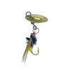 Fly Fishing Fly Hook Bionic Bait Fly Hook Mosquito Venenoso com Efeito Fluorescente Micro Luya Bionic Bait Horse Mouth White Strip