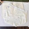 "Campo de Algodão ao Luar" Roupa Íntima de Algodão para Mulheres, Alta Elasticidade, Cintura Média, Algodão Puro, Respirável Probióticos 10A Parte Inferior Antibacteriana