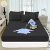 Comercio Transfronterizo Amazon Cubrecama de Cobertura Total Impermeable Sábana Ajustable Cubrecama Protector de Colchón Individual Dormitorio