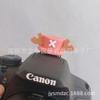 Boneca de Desenho Animado flash de câmera de silicone estéreo sapata à prova de poeira capa protetora universal adequada para Canon Sony Fuji
