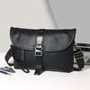 Bolso de Hombro Impermeable de Cuero para Hombre 2024 Modelo Nuevo Bolso Cruzado de Cuero Genuino de Gama Alta para Hombre