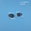 Venta al por mayor de fábrica con anillo cabeza de monje clavo para pezón accesorios de hardware para equipaje accesorios para funda de teléfono móvil cabeza de monje giratoria con letra D