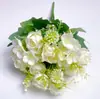 Rosas Simuladas, Flores Artificiales de Seda, Flores Falsas, Rosas Exquisitas, Decoraciones para Bodas y Festivales, Decoración de Pared para el Hogar, Plantas Verdes