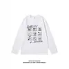 Camiseta Interior Base de Algodón Puro Blanco para Mujer 2026 Nueva de Cuello Redondo Holgada Talla Grande Manga Larga para Mujer Top para Usar Solo a Principios de Otoño para Mujer