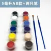 Tinta Acrílica 3ml 12 Cores Vinil Gesso Boneco Colorir DIY Graffiti Listras Atacado Boneco de Gesso Tinta Acrílica
