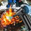 Soplador turbo inalámbrico de mano para limpieza de coche y hogar, eliminación de polvo de teclados de computadora, herramienta para encender fuego en campamentos al aire libre