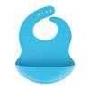 Bebê grau alimentício silicone comendo babador à prova d'água super macio babador de entrada de água crianças suplemento de comida para bebê babador de alimentação babador de arroz