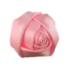 Flores de Capullos de Rosa Tridimensionales de 5 cm Transfronterizos Capullos de Flor de Rosa de Cinta de 2.5 cm Accesorios para Ramo DIY Flores