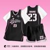 Nuevos Uniformes de Baloncesto para Niñas, Conjuntos de Manga Corta Falsos de Dos Piezas, Uniformes de Competición Estudiantil, Maillots de Verano Transpirables de Secado Rápido, Personalizados