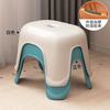 Taburete pequeño Hogar Plástico Engrosado Sala de estar Mesa de centro Banco Silla Baño para niños Baño Cambiador de zapatos Producto nuevo