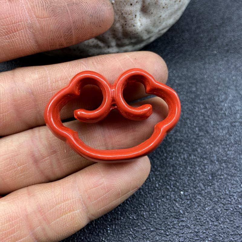 朱砂祥云吉祥结吊坠 星月菩提项链结缘祥云手串车挂件配件批发