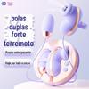 Vibrador de headset controle por APP caixa mágica estimulação clitoriana feijão de mel frequência feminina conversão clímax masturbação brinquedos sexuais