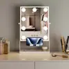 Espejo de Belleza Iluminado Más Vendido de Amazon Hollywood Espejo de Maquillaje Hollywood Espejo de Maquillaje Inteligente LED de Tres Colores