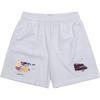 Pantalones cortos de baloncesto americanos de marca de moda de verano para fitness, running, secado rápido, transpirables, de malla para playa, hasta la rodilla.