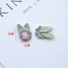 Bordado com folhas flores pequenas feito à mão acessórios para joias DIY material acessórios para roupas acessórios diy atacado