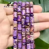 Cilindro de Piedra Imperial Multicolor de 20 cm + Combinación de Cuentas de Ábaco Cuentas Sueltas Accesorios para Joyería DIY Accesorios para Pulseras