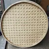 Tejido de Bambú Hecho a Mano, Tamiz de Bambú con Agujeros, Cesta de Bambú para Cernir de Poros Gruesos, Productos de Bambú, Cesta de Bambú Redonda para Cernir, Bandeja de Bambú, Tamiz de Bambú para Secado y Decoración