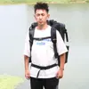 Bolsa para Cadeira de Pesca Leve com Rodas e Casca Rígida Bolsa Espessa Impermeável com Estrutura de Arame de Aço para Equipamento de Pesca Mochila Portátil
