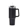Comercio Exterior Taza para Coche de 40 oz Primera y Segunda Generación Doble Capa Vacío Acero Inoxidable Taza de Cerveza Taza con Popote Taza Térmica Portátil