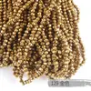 Cuentas para Ruedas de 2/3/4/6/8mm Accesorios para Joyería DIY Cuentas Sueltas de Cristal Color Estándar Transparente Cadena Completa