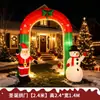 Decoração Inflável de Ar para Jardim de Natal Decoração de Ornamentos Infláveis de Duas Renas Puxando Trenó Decoração de Atmosfera Festiva de Natal Molde de Ar