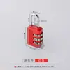 Cadeado de Combinação de Metal para Portas de Armário de Dormitório Estudantil, Bagagem de Academia, Fechaduras de Gaveta e Pequenos Cadeados Antifurto Domésticos