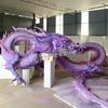 Conjunto de boda al aire libre con escultura de burbujas de dragón y fénix, diseño de escena, escultura de espuma, adornos grandes, accesorios de boda para el suelo